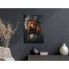 Obraz Elegantný pudel (Format du tableau A1, Couleur du cadre Sans cadre, Finition 3D)