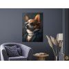 Obraz Corgi s rešpektom (Format du tableau A1, Couleur du cadre Sans cadre, Finition 3D)