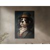 71640 obraz kavalier so sarmom format du tableau a1 couleur du cadre sans cadre finition 3d