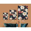 71760 2 obraz farebne ruze format du tableau a1 couleur du cadre sans cadre finition 3d