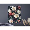 71760 obraz farebne ruze format du tableau a1 couleur du cadre sans cadre finition 3d