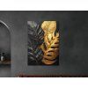 Moderný obraz Luxusné listy (Format du tableau A1, Couleur du cadre Sans cadre, Finition 3D)