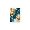 Obraz Listy monstery (Format du tableau A1, Couleur du cadre Sans cadre, Finition 3D)