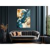 Obraz Listy monstery (Format du tableau A1, Couleur du cadre Sans cadre, Finition 3D)