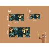 Trojdielny obraz Monstera (Format du tableau A1, Couleur du cadre Sans cadre, Finition 3D)