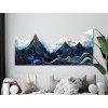 Tableau design Silence de la tempête (Dimensions du tableau 26 x 56 cm, Finition Mate)