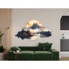 Obraz Domov pod horami (Dimensions du tableau 69 x 125 cm, Finition 3D)