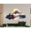 Obraz Domov pod horami (Dimensions du tableau 69 x 125 cm, Finition 3D)