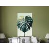 Tableau Feuille de monstera (Dimensions du tableau 33,5 x 22 cm, Finition Mate)