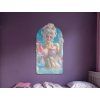Tableau mural Déesse de la piscine (Dimensions du tableau 56 x 31,5 cm, Finition Mate)