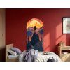 Tableau mural Ascension vers le sommet (Dimensions du tableau 49 x 25 cm, Finition Mate)