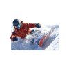 Obraz na stenu Jazda snowboardistu (Dimensions du tableau 67 x 105 cm, Finition 3D)