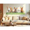 Obraz na stenu Zajace (Dimensions du tableau 60 x 42,5 cm, Finition 3D)