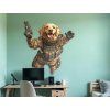 Obraz na stenu Taktický retriever (Dimensions du tableau 90 x 83,5 cm, Finition 3D)