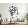 Obraz Biely tiger (Dimensions du tableau 100 x 79 cm, Finition 3D)