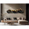 Obraz na stenu Zlaté horizonty (Dimensions du tableau 40 x 140 cm, Finition 3D)