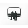 Tableau en bois Skypass (Couleur du tableau Gris, Dimensions du tableau 31,5 x 31,5 cm)