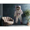 Obraz na stenu Astronaut Buzz Aldrin (Dimensions du tableau 180 x 90 cm, Finition 3D)