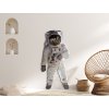 Obraz na stenu Astronaut Buzz Aldrin (Dimensions du tableau 180 x 90 cm, Finition 3D)