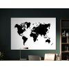 73044 minimalisticka mapa sveta format du tableau a1 couleur du cadre sans cadre finition 3d