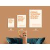73107 2 motivacny obraz always remember why you started format du tableau a1 couleur du cadre sans cadre finition 3d