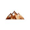 Tableau Boucliers en bois (Dimensions du tableau 19 x 42 cm, Finition Mate)