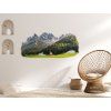 Tableau Dolomites italiennes (Dimensions du tableau 27 x 63 cm, Finition Mate)