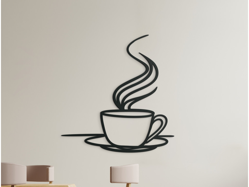 Fa dekoráció Illatozó kávé