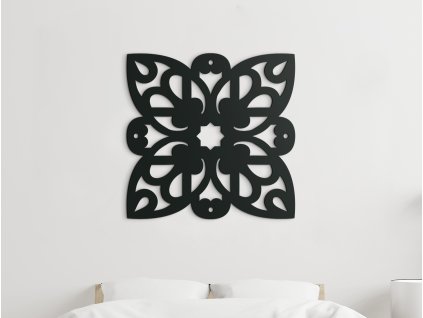 52605 6 faragott fa mandala pillango