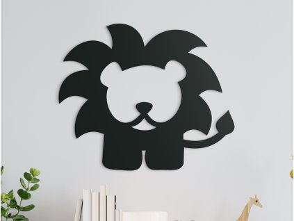 53001 6 fa dekoracio a gyerekszobaba kisoroszlan