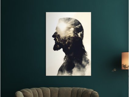 Obraz na stenu Nebeský profil (A kép mérete A1, A keret színe Bez rámu, Felületkezelés 3D)