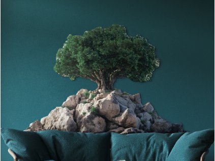 Strom života Pevnosť (Kép mérete 73,5 x 115 cm, Felületkezelés Lesklá)