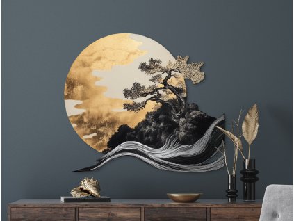 Obraz Strom života Svetlonos (Kép mérete 80 x 92 cm, Felületkezelés 3D)
