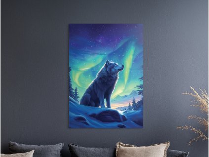 Obraz Nočný pozorovateľ (A kép mérete A1, A keret színe Bez rámu, Felületkezelés 3D)