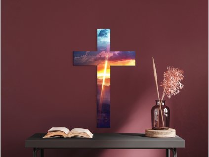 Obraz Kríž nádeje (Kép mérete 120 x 75 cm, Felületkezelés 3D)