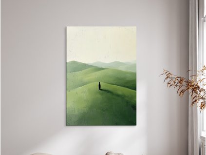 Obraz Osamelosť na kopci (A kép mérete A1, A keret színe Bez rámu, Felületkezelés 3D)