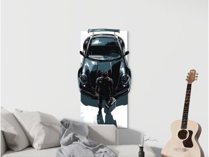Obraz na stenu Cesta sa začína (Kép mérete 125 x 67 cm, Felületkezelés 3D)