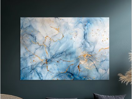 Mramorový obraz Akvarela (A kép mérete A1, A keret színe Keret nélkül, Felületkezelés Matt)