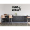 Fa dekoráció In vino veritas