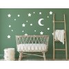 Gyerek falmatrica készlet Hold és csillagok (25 db)