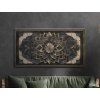 Fali mandala Béke (Felületkezelés Matt, Kép mérete 32,5 x 60 cm)