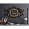Viacdielna mandala Zlaté jadro (Kép mérete 120 x 180 cm, Felületkezelés 3D)