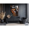 Obraz Oko tigra (A kép mérete A1, A keret színe Bez rámu, Felületkezelés 3D)