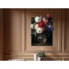 Obraz Romantická kytica vo váze (Kép mérete 89 x 66,5 cm, Felületkezelés 3D)