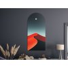 Obraz na stenu Červená piesková duna (Kép mérete 125 x 59,5 cm, Felületkezelés 3D)
