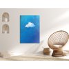 Obraz na stenu Jediný oblak (A kép mérete A1, A keret színe Bez rámu, Felületkezelés 3D)