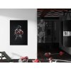 Obraz na stenu Boxer (A kép mérete A1, A keret színe Bez rámu, Felületkezelés 3D)