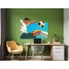 Obraz na stenu Futbalista (Kép mérete 79 x 105 cm, Felületkezelés 3D)