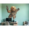 Obraz na stenu Taktický retriever (Kép mérete 90 x 83,5 cm, Felületkezelés 3D)