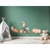 Sada detských obrazov Farmárik (Kép mérete 125,5 x 202 cm, Felületkezelés 3D)